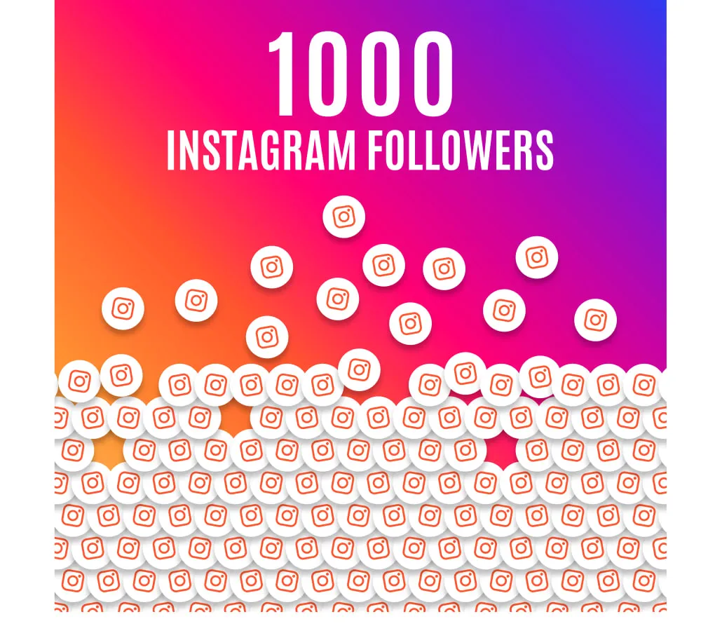 Instagram Followers Package (1,000 Followers)