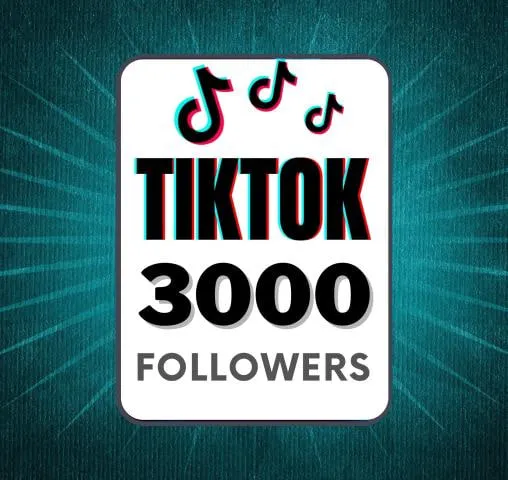 TikTok Follower Growth (3,000 Followers)