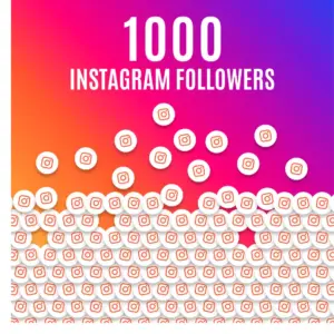 Instagram Followers Package (1,000 Followers)